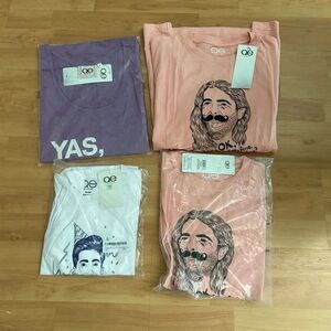 Mixed Lot of 4 Queer Eye Graphic T Shirts NWT